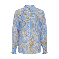 ISAY Lotta Smock Shirt-blauw